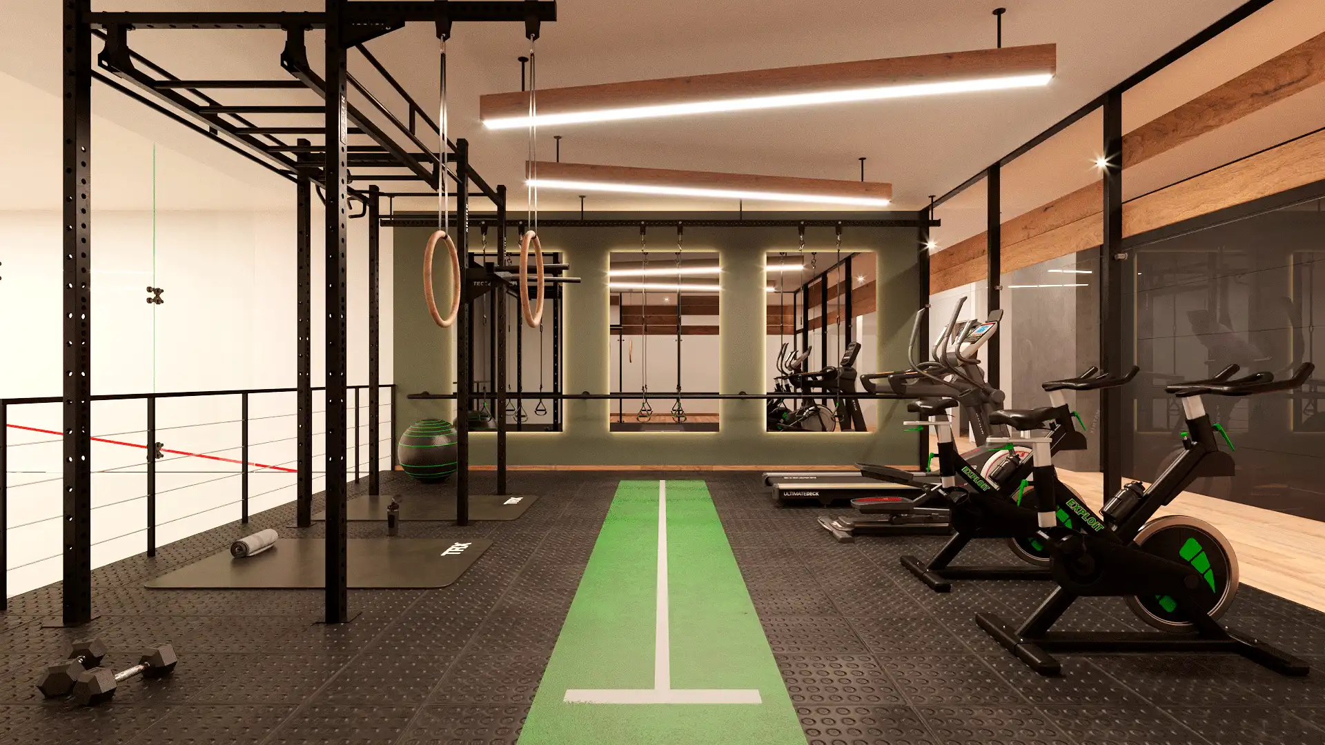 imagen de edificio htres espacios gym